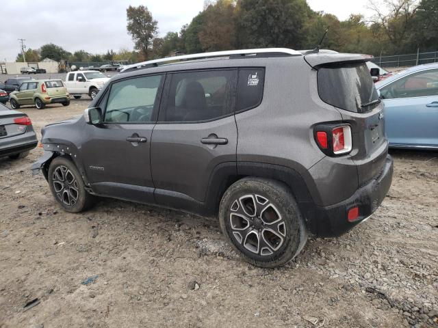 ZACCJADT1GPC77569 - 2016 JEEP RENEGADE LIMITED GRAY photo 2