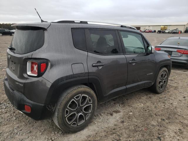 ZACCJADT1GPC77569 - 2016 JEEP RENEGADE LIMITED GRAY photo 3