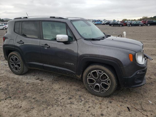 ZACCJADT1GPC77569 - 2016 JEEP RENEGADE LIMITED GRAY photo 4