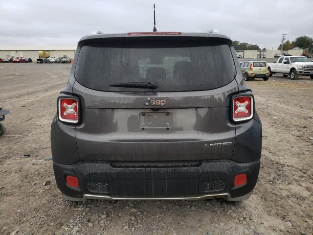 ZACCJADT1GPC77569 - 2016 JEEP RENEGADE LIMITED GRAY photo 6