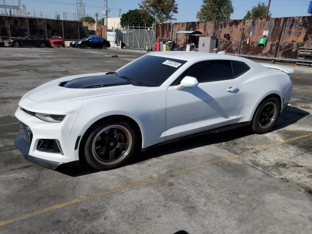 1G1FJ1R69J0160344 - 2018 CHEVROLET CAMARO ZL1 WHITE photo 1