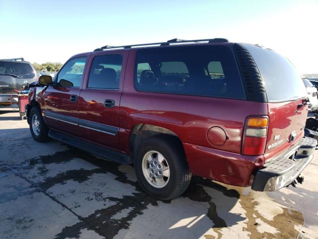 1GNEC16Z12J209907 - 2002 CHEVROLET SUBURBAN C1500 BURGUNDY photo 2