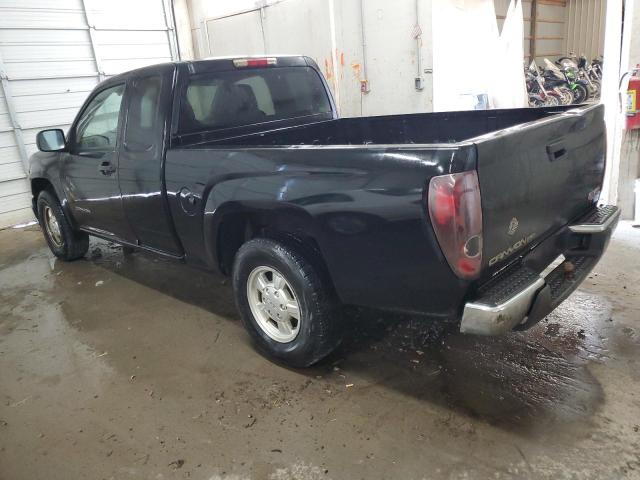 1GTCS196758223049 - 2005 GMC CANYON BLACK photo 2