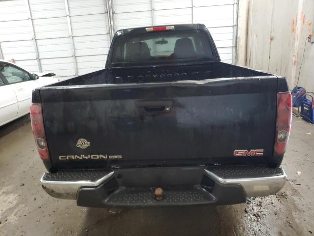 1GTCS196758223049 - 2005 GMC CANYON BLACK photo 6