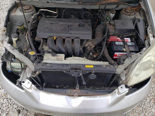 2T1KR32E74C183725 - 2004 TOYOTA COROLLA MA XR SILVER photo 11