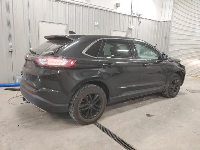 2FMTK4J83FBB17061 - 2015 FORD EDGE SEL BLACK photo 3