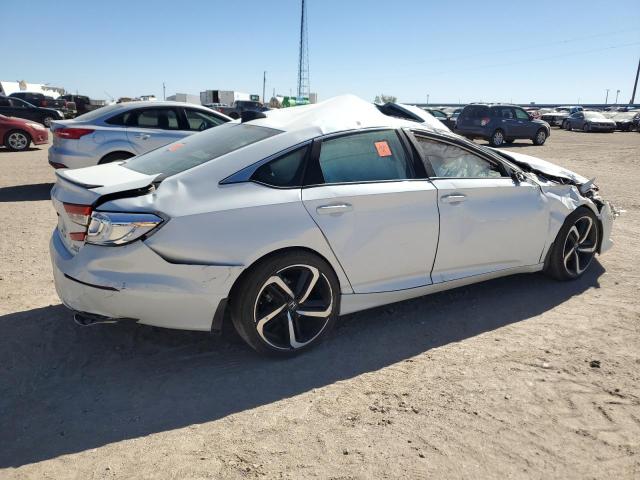 1HGCV2F39NA016860 - 2022 HONDA ACCORD SPORT WHITE photo 3