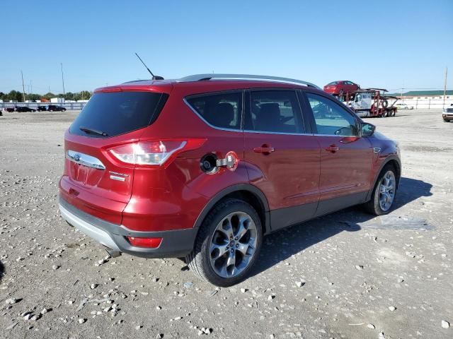 1FMCU0JX6EUB98141 - 2014 FORD ESCAPE TITANIUM RED photo 3