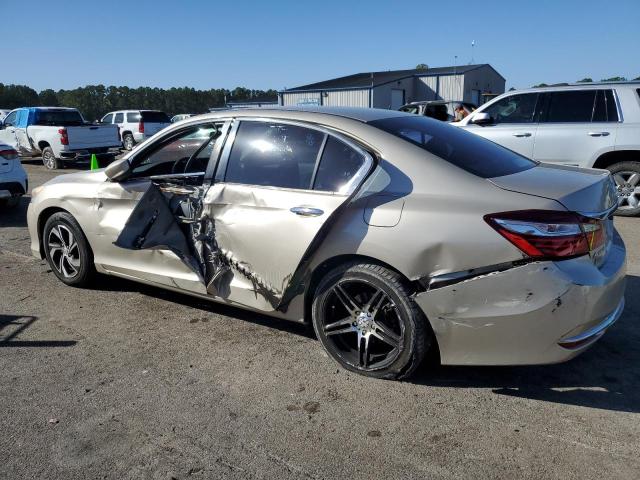 1HGCR2F35HA132324 - 2017 HONDA ACCORD LX BEIGE photo 2