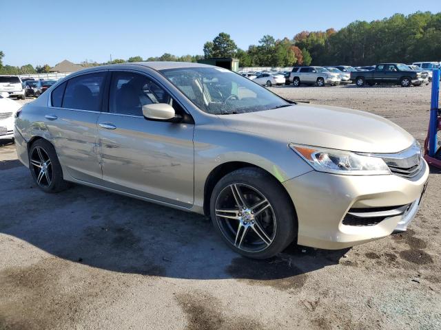 1HGCR2F35HA132324 - 2017 HONDA ACCORD LX BEIGE photo 4