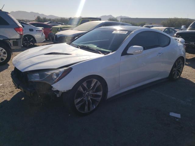 KMHHU6KJ7FU121766 - 2015 HYUNDAI GENESIS CO 3.8L WHITE photo 1