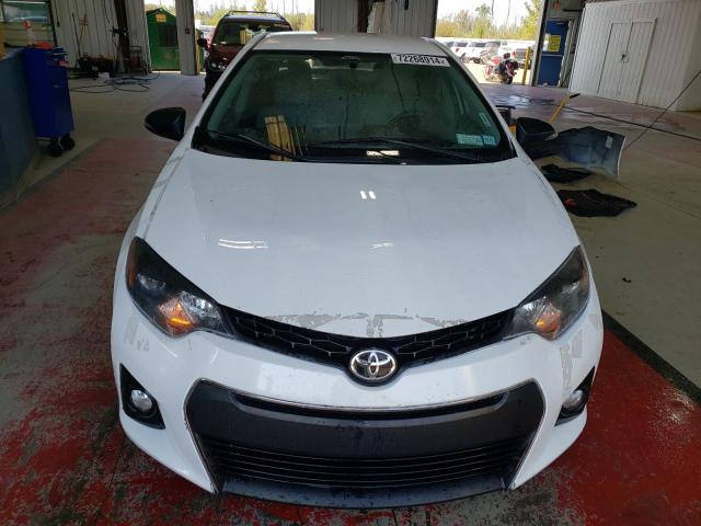 5YFBURHE3GP414908 - 2016 TOYOTA COROLLA L WHITE photo 5