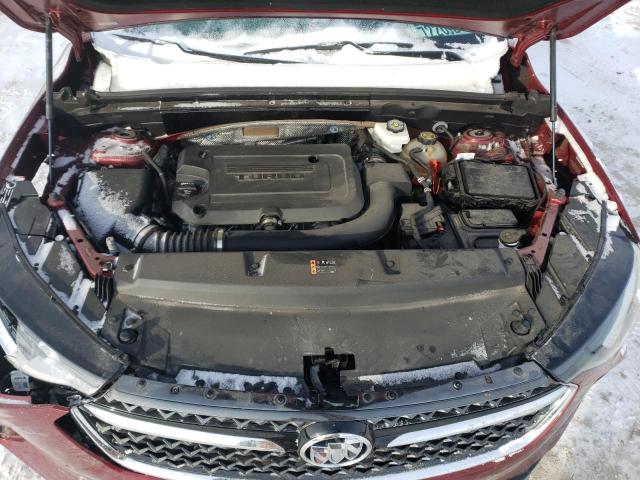 LRBFZRR41ND015695 - 2022 BUICK ENVISION AVENIR MAROON photo 12