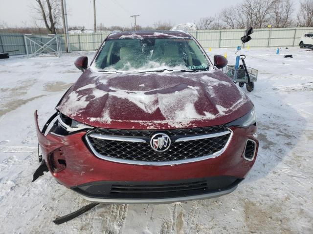 LRBFZRR41ND015695 - 2022 BUICK ENVISION AVENIR MAROON photo 5