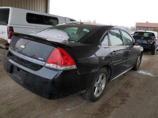 2G1WV58K581273684 - 2008 CHEVROLET IMPALA 50TH ANNIVERSARY BLACK photo 3