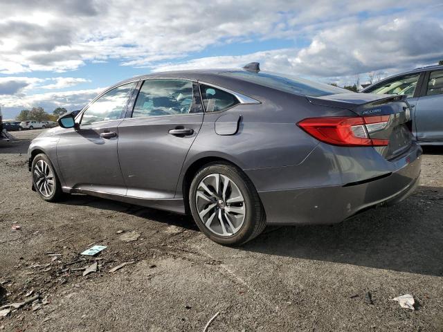 1HGCV3F1XJA003713 - 2018 HONDA ACCORD HYBRID GRAY photo 2