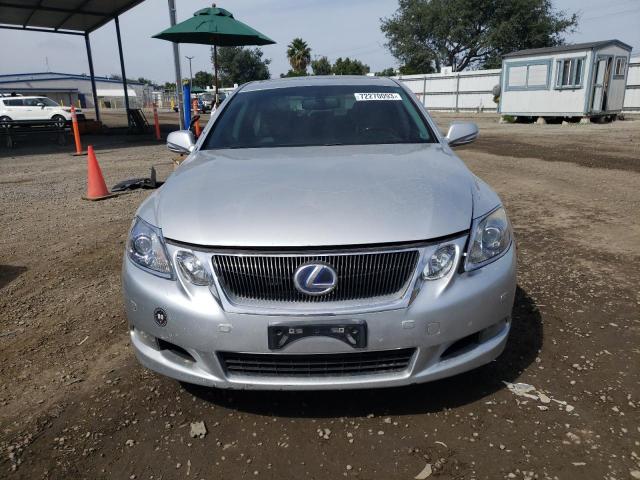 JTHBC96S585017077 - 2008 LEXUS GS 450H SILVER photo 5