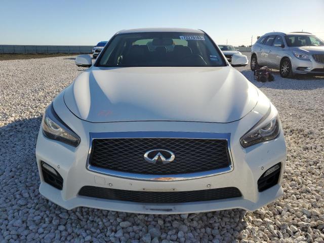 JN1BV7AR4EM705788 - 2014 INFINITI Q50 BASE WHITE photo 5