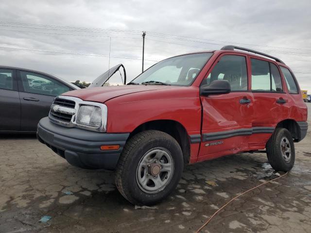 2CNBE13C436922266 - 2003 CHEVROLET TRACKER RED photo 1