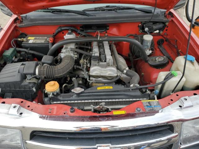 2CNBE13C436922266 - 2003 CHEVROLET TRACKER RED photo 11