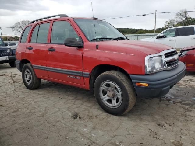 2CNBE13C436922266 - 2003 CHEVROLET TRACKER RED photo 4