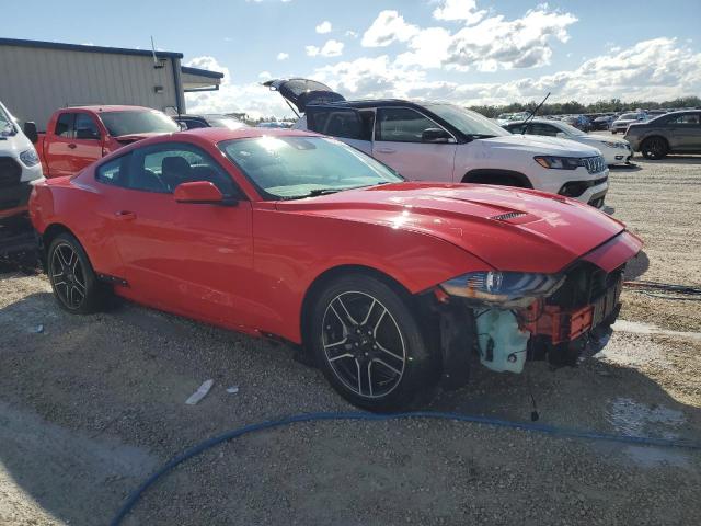 1FA6P8TH7M5106322 - 2021 FORD MUSTANG RED photo 4