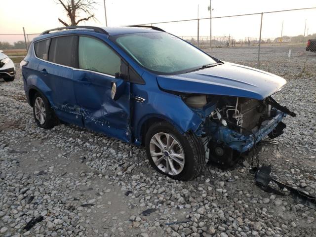 1FMCU0G95HUA26163 - 2017 FORD ESCAPE SE BLUE photo 4