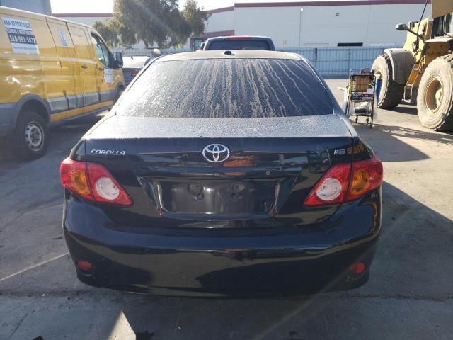 1NXBU40E39Z084221 - 2009 TOYOTA COROLLA BASE BLACK photo 6