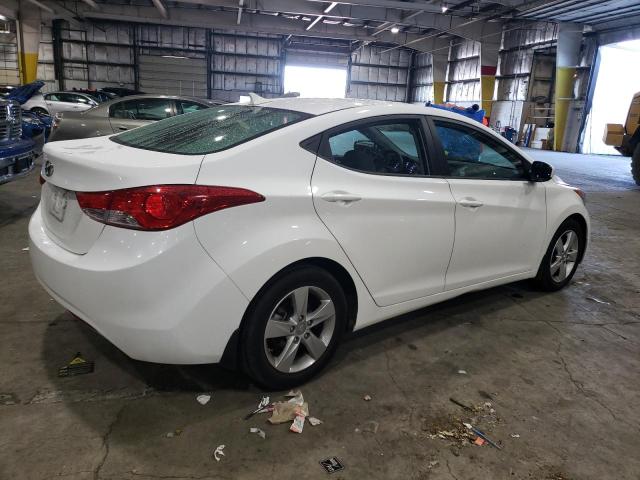 5NPDH4AE1DH428325 - 2013 HYUNDAI ELANTRA GLS WHITE photo 3