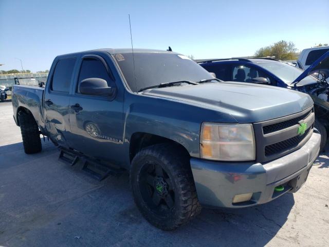 2GCEK13M571590182 - 2007 CHEVROLET SILVERADO K1500 CREW CAB BLUE photo 4