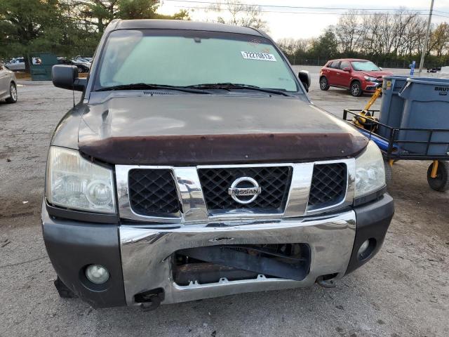 1N6AA06B07N203930 - 2007 NISSAN TITAN XE GRAY photo 11