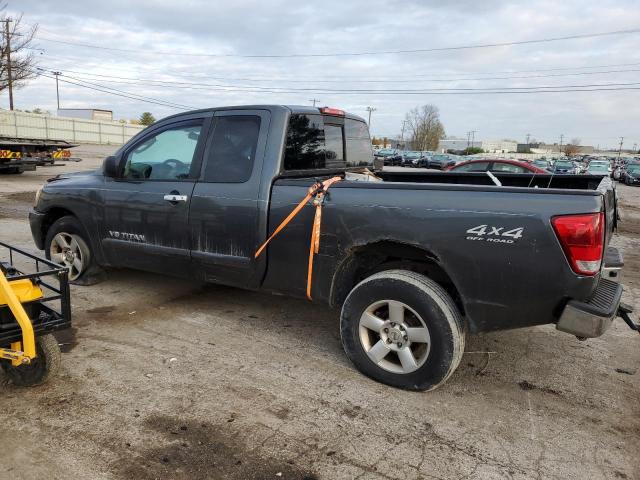 1N6AA06B07N203930 - 2007 NISSAN TITAN XE GRAY photo 2