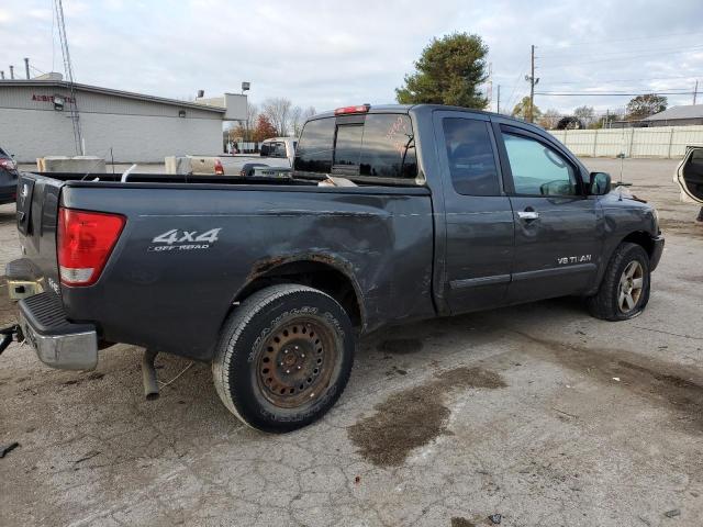 1N6AA06B07N203930 - 2007 NISSAN TITAN XE GRAY photo 3