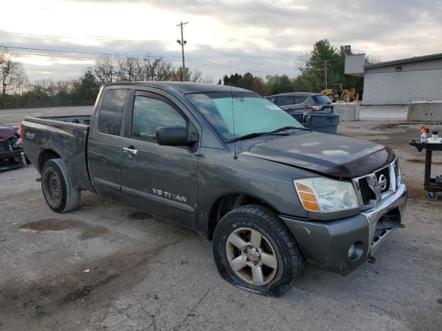 1N6AA06B07N203930 - 2007 NISSAN TITAN XE GRAY photo 4