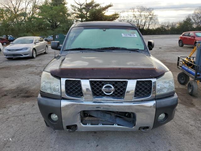 1N6AA06B07N203930 - 2007 NISSAN TITAN XE GRAY photo 5