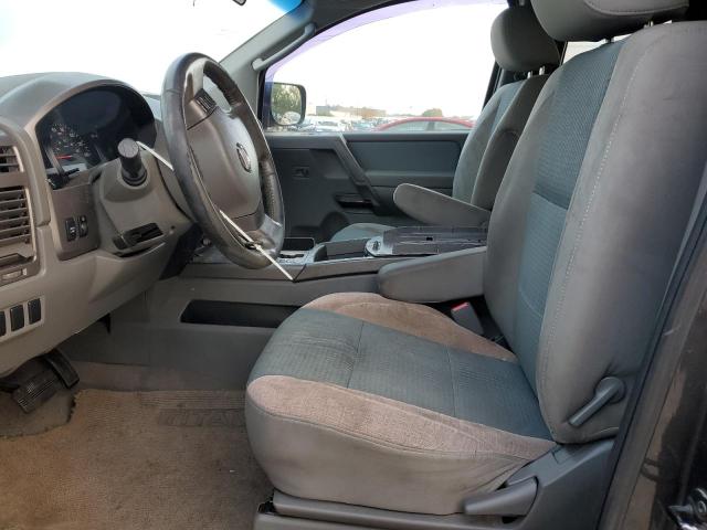 1N6AA06B07N203930 - 2007 NISSAN TITAN XE GRAY photo 7