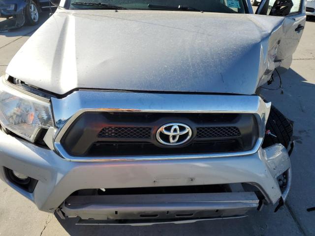 3TMJU4GN6FM190765 - 2015 TOYOTA TACOMA DOUBLE CAB PRERUNNER SILVER photo 11