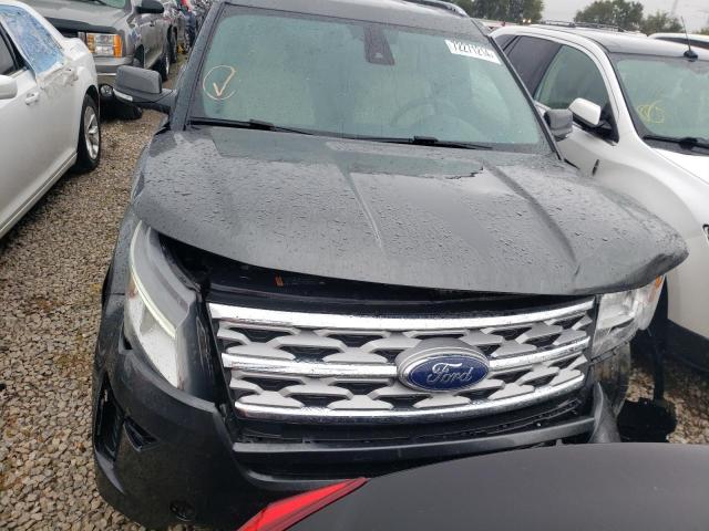 1FM5K8FH8JGC25847 - 2018 FORD EXPLORER LIMITED BLUE photo 5