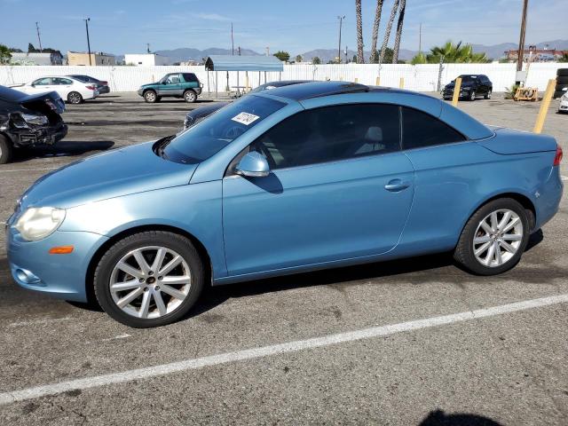 WVWFA71F97V052193 - 2007 VOLKSWAGEN EOS 2.0T LUXURY BLUE photo 1