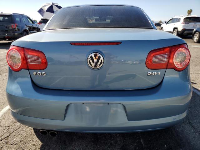 WVWFA71F97V052193 - 2007 VOLKSWAGEN EOS 2.0T LUXURY BLUE photo 6