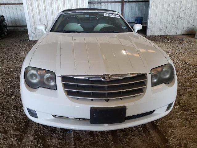 1C3AN65L45X036160 - 2005 CHRYSLER CROSSFIRE LIMITED WHITE photo 5
