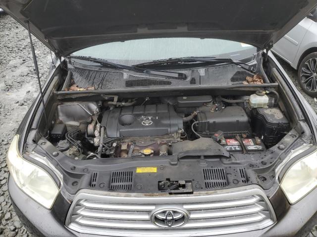 JTEDA41A192002298 - 2009 TOYOTA HIGHLANDER GRAY photo 12