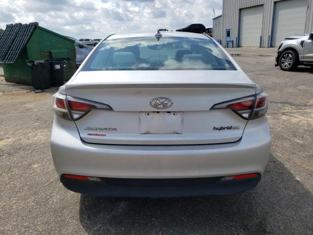 KMHE24L19GA038578 - 2016 HYUNDAI SONATA HYBRID SILVER photo 6