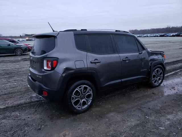 ZACCJADB9HPF67888 - 2017 JEEP RENEGADE LIMITED GRAY photo 3