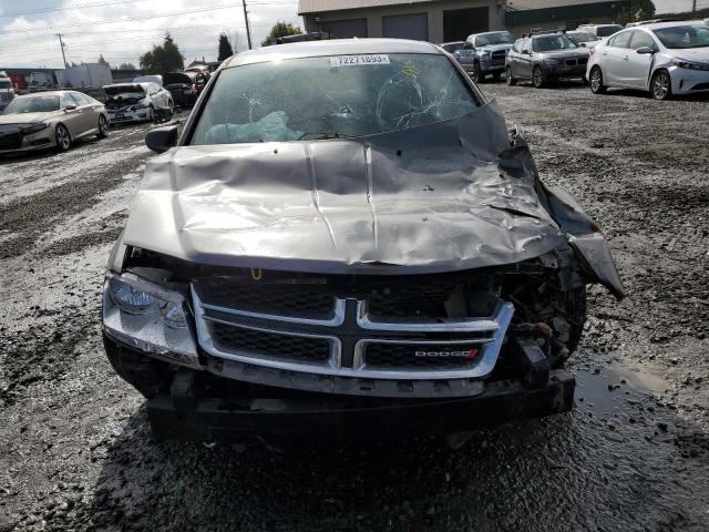 1C3CDZAB0DN630667 - 2013 DODGE AVENGER SE GRAY photo 5