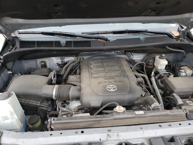 5TFDY5F1XLX930605 - 2020 TOYOTA TUNDRA CREWMAX SR5 GRAY photo 11