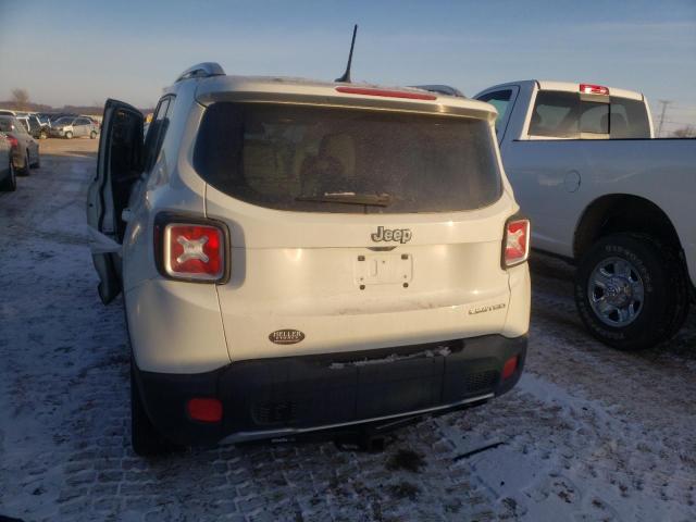 ZACCJADT8FPC40243 - 2015 JEEP RENEGADE LIMITED WHITE photo 6