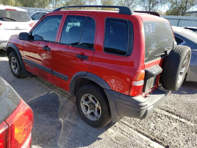 2CNBJ734716934528 - 2001 CHEVROLET TRACKER ZR2 RED photo 2