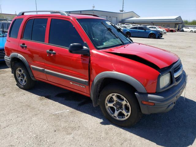 2CNBJ734716934528 - 2001 CHEVROLET TRACKER ZR2 RED photo 4