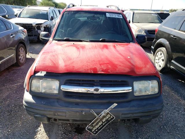 2CNBJ734716934528 - 2001 CHEVROLET TRACKER ZR2 红色 照片 5